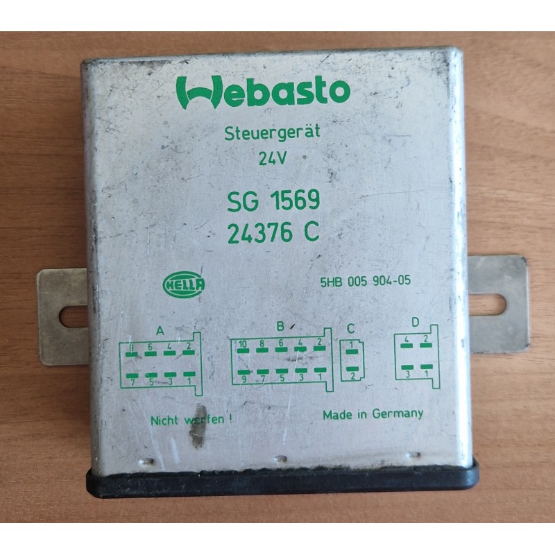 Webasto Unité de commande 24V SG 1569